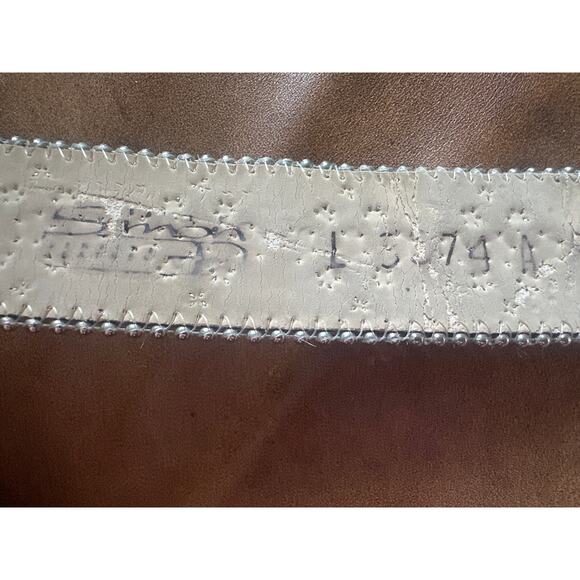 b.b. Simon custom Swarovski Crystal Pony Hair Rainbow Western Belt 32 main image 9
